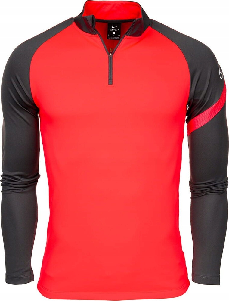 Pánská Mikina Nike Dry Academy Dril Top Červeno-šedá BV6916 635 velikost L