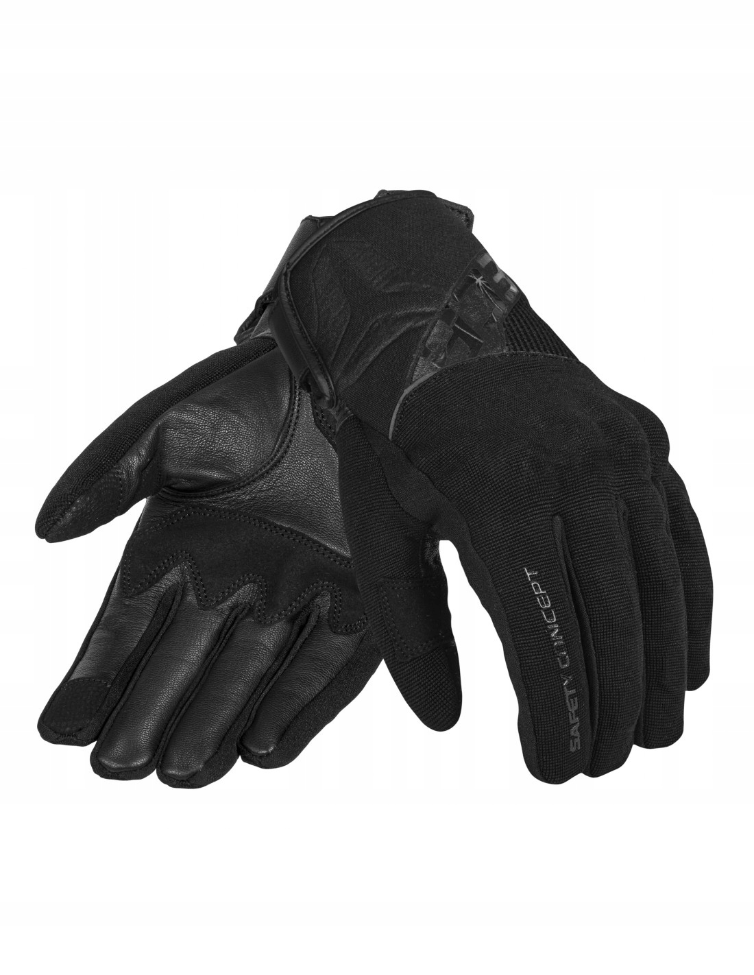 Rękawice motocyklowe letnie Seca X-Stretch II Black r. L