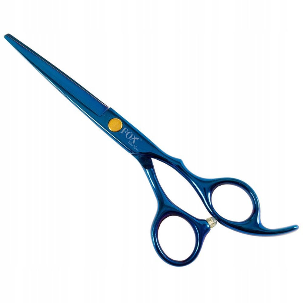 Fox Růžové Modré Kadeřnické Nůžky Na Vlasy 6"