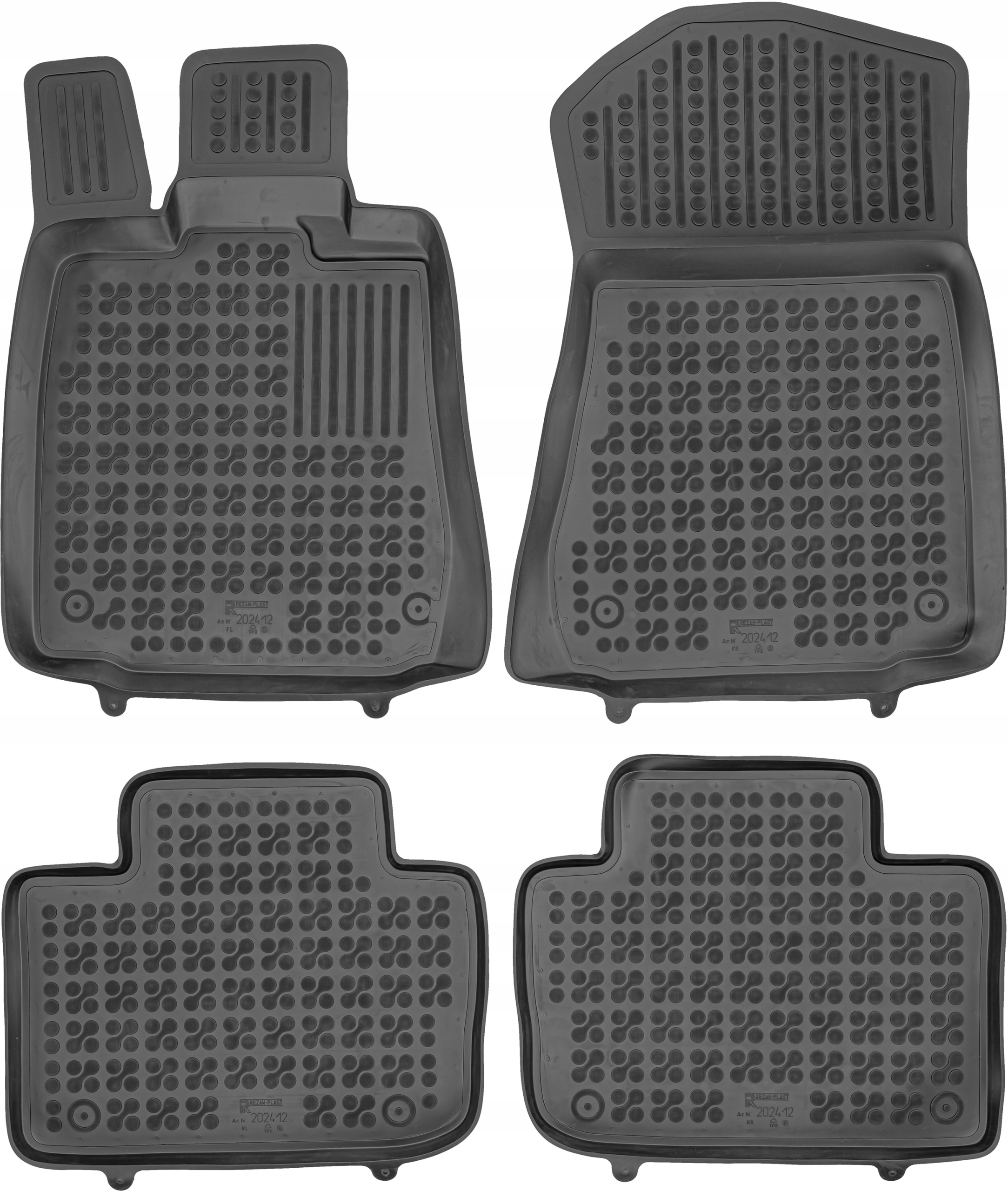 Килимки Маггрупа резинові 202412 4 el.