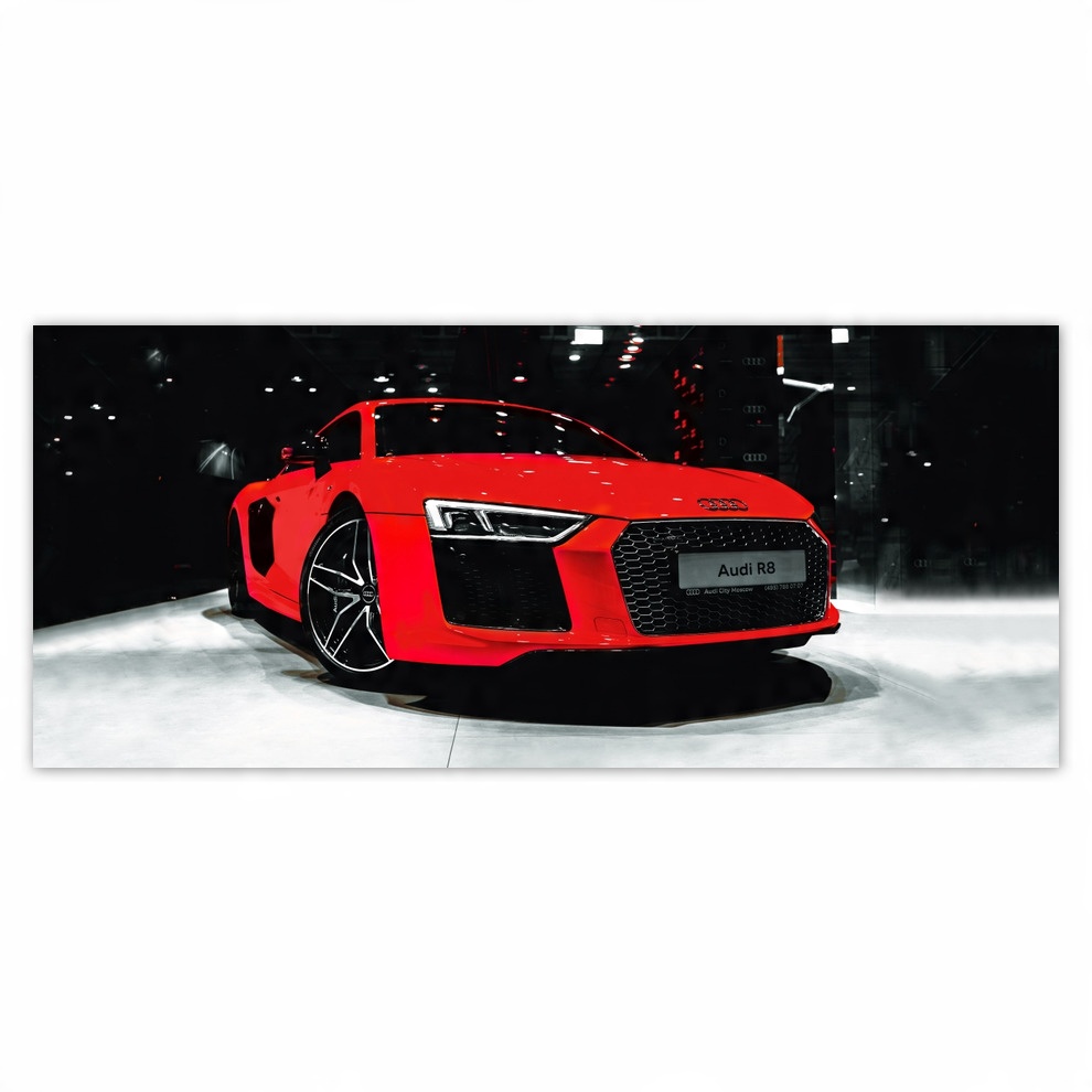 

Fototapety flizelina 211x91 Czerwone Audi R8