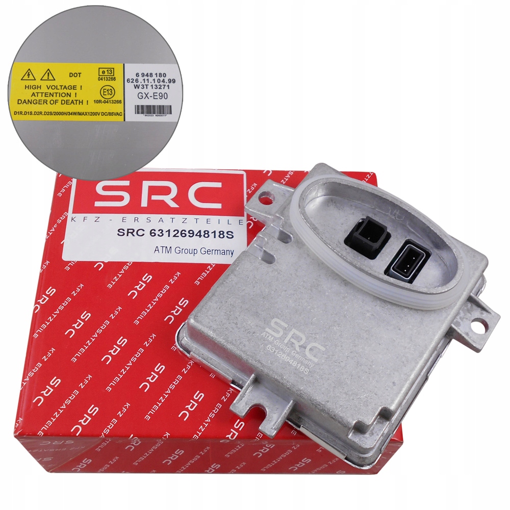 Měnič Napětí Xenonový Modul Bmw 3 E90 E91 Volvo S80 V70 XC70 63126948180