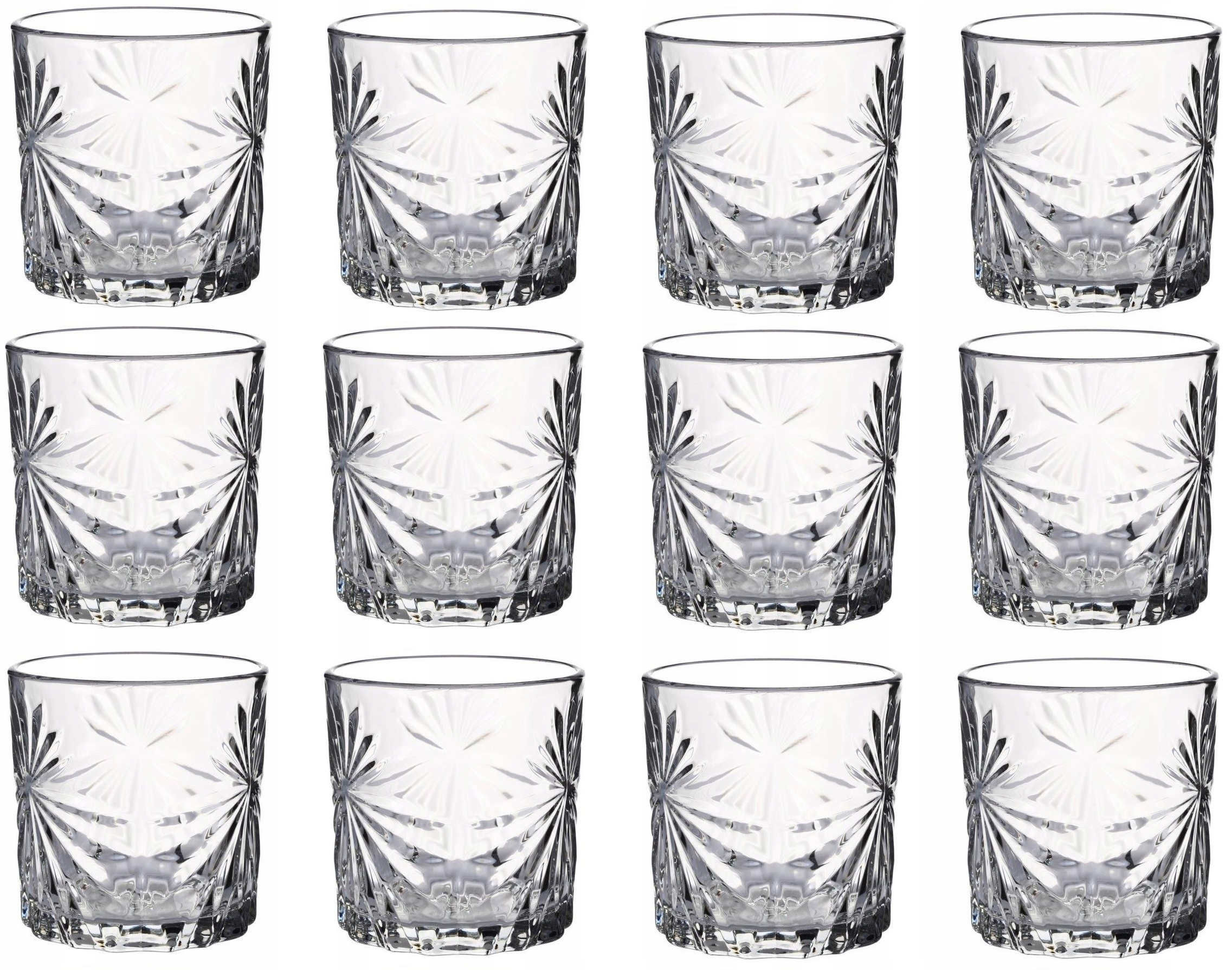 

Szklanki do Whisky Drink Flower 12x300ML Zestaw