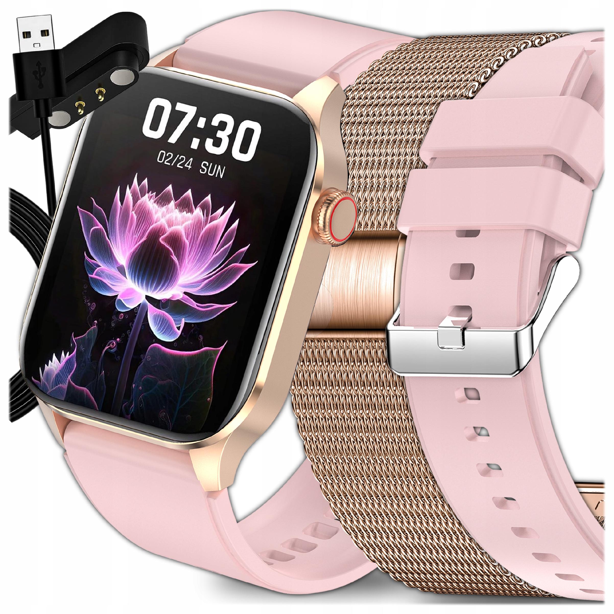 Dámské Chytré Hodinky Sportovní hodinky pro ženy Hovory Upozornění 380 mAh