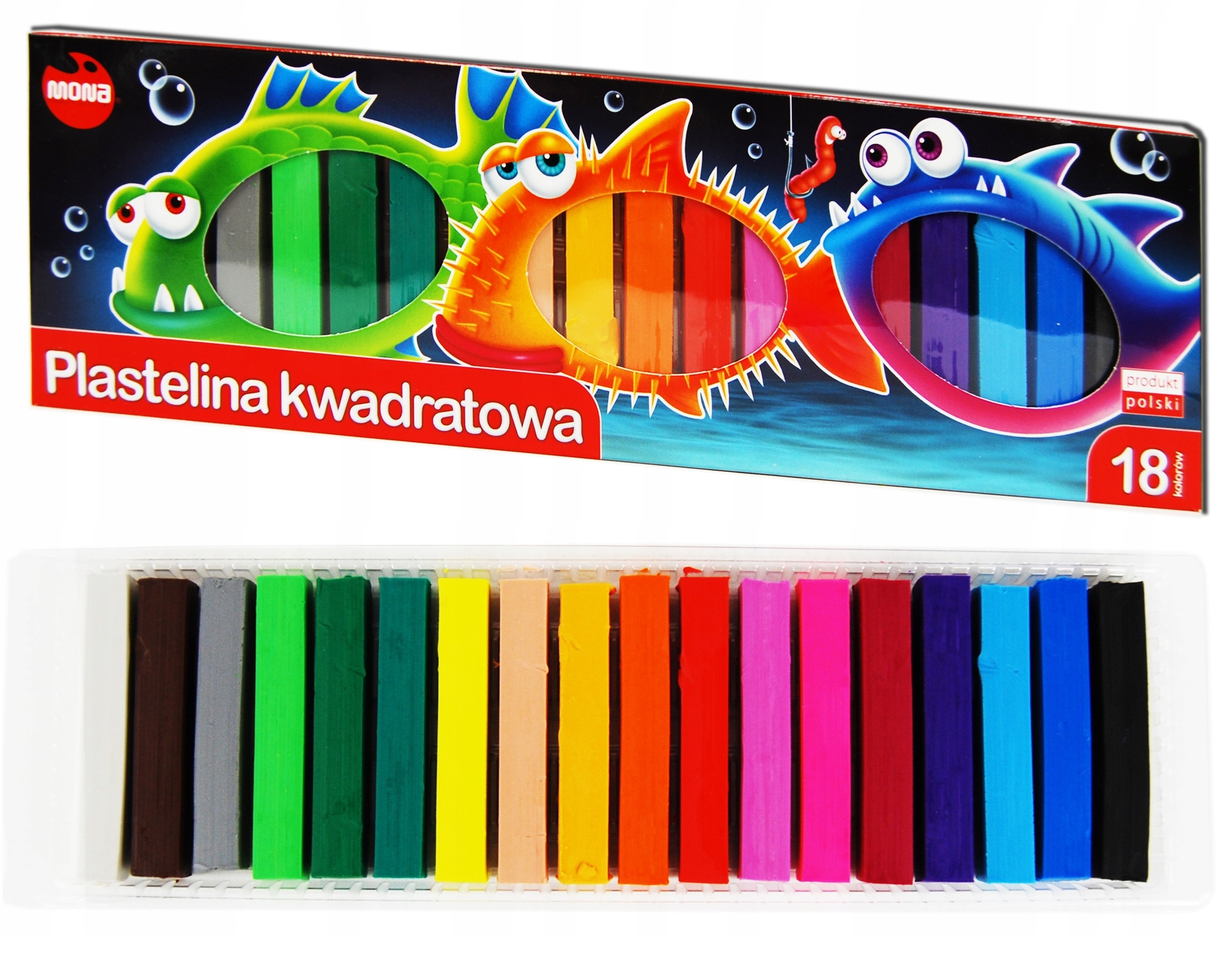 

Plastelina kwadratowa Mona St.Majewski