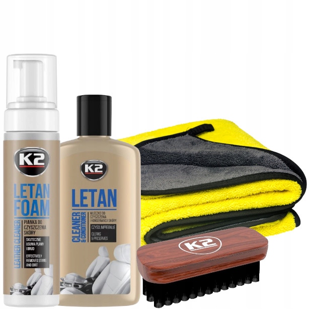 

K2 Zestaw Do Pielęgnacji Skóry Letan Foam+ręcznik