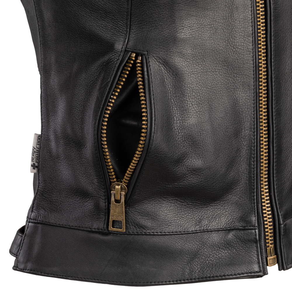 Damska skórzana kurtka motocyklowa W-TEC Lady 3XL Materiał skóra