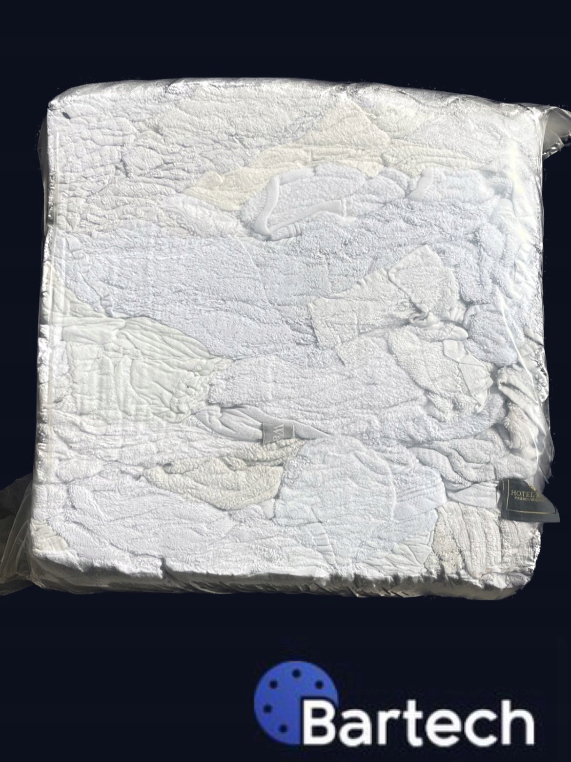 Czyściwo bawełniane białe FROTTE 10KG Cięte