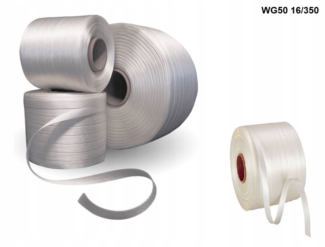 Pet Páska WG50 16mm 350 m Polyesterová vázací páska silná Pro Bandování