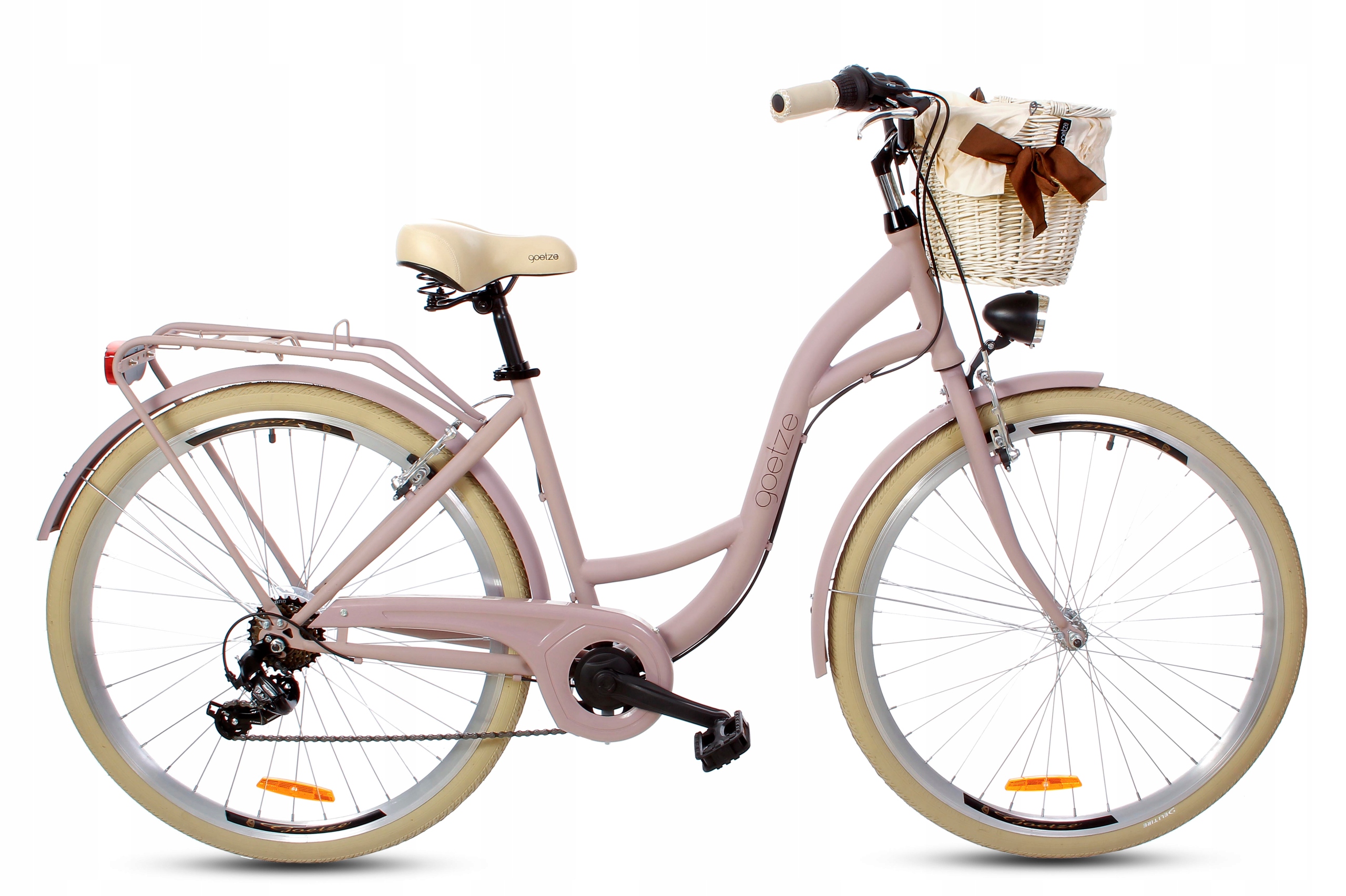 Жіночий міський велосипед GOETZE Mood 28 з кошиком Shimano