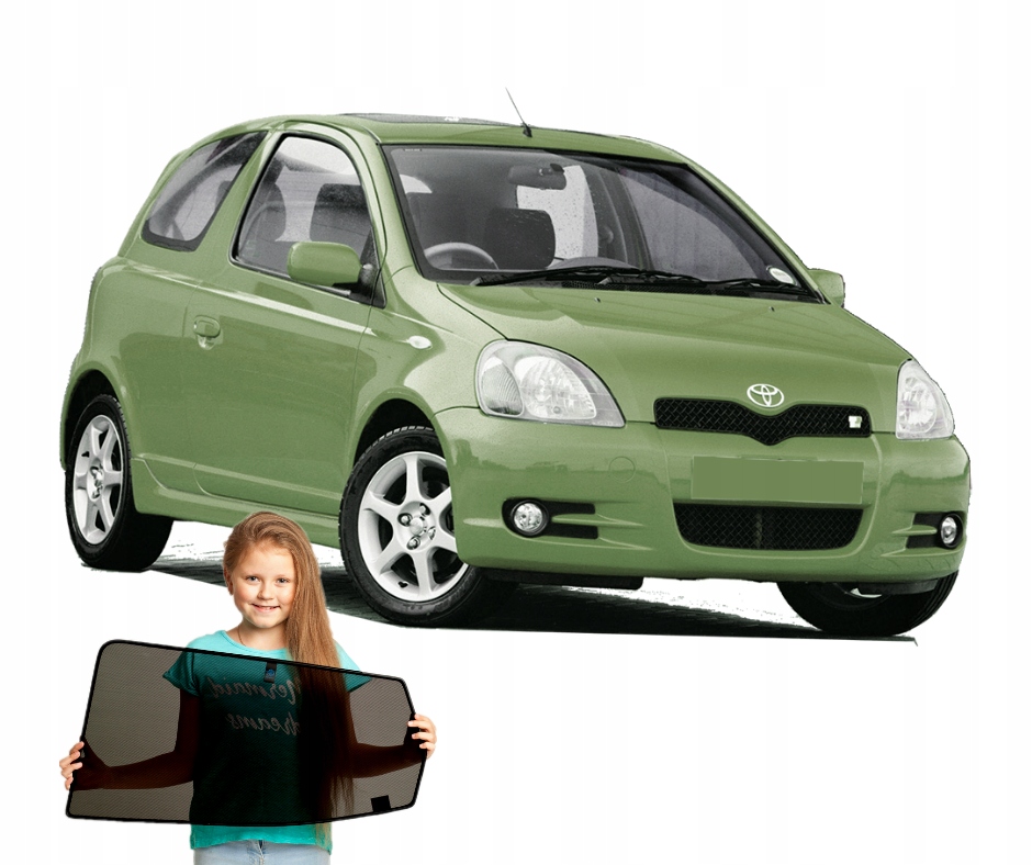 Záclony určené pro Toyota Yaris 1 I htb 3-dveřové