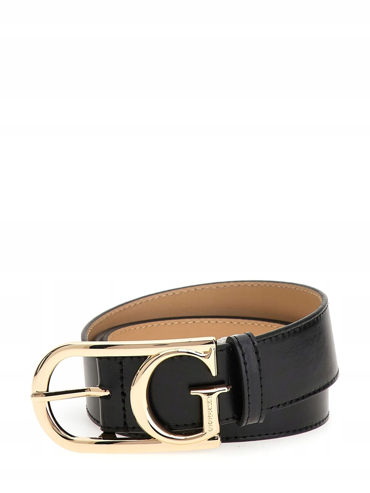 Pásek Guess Oboustranný pásek model BW9188 P4435 Bla L