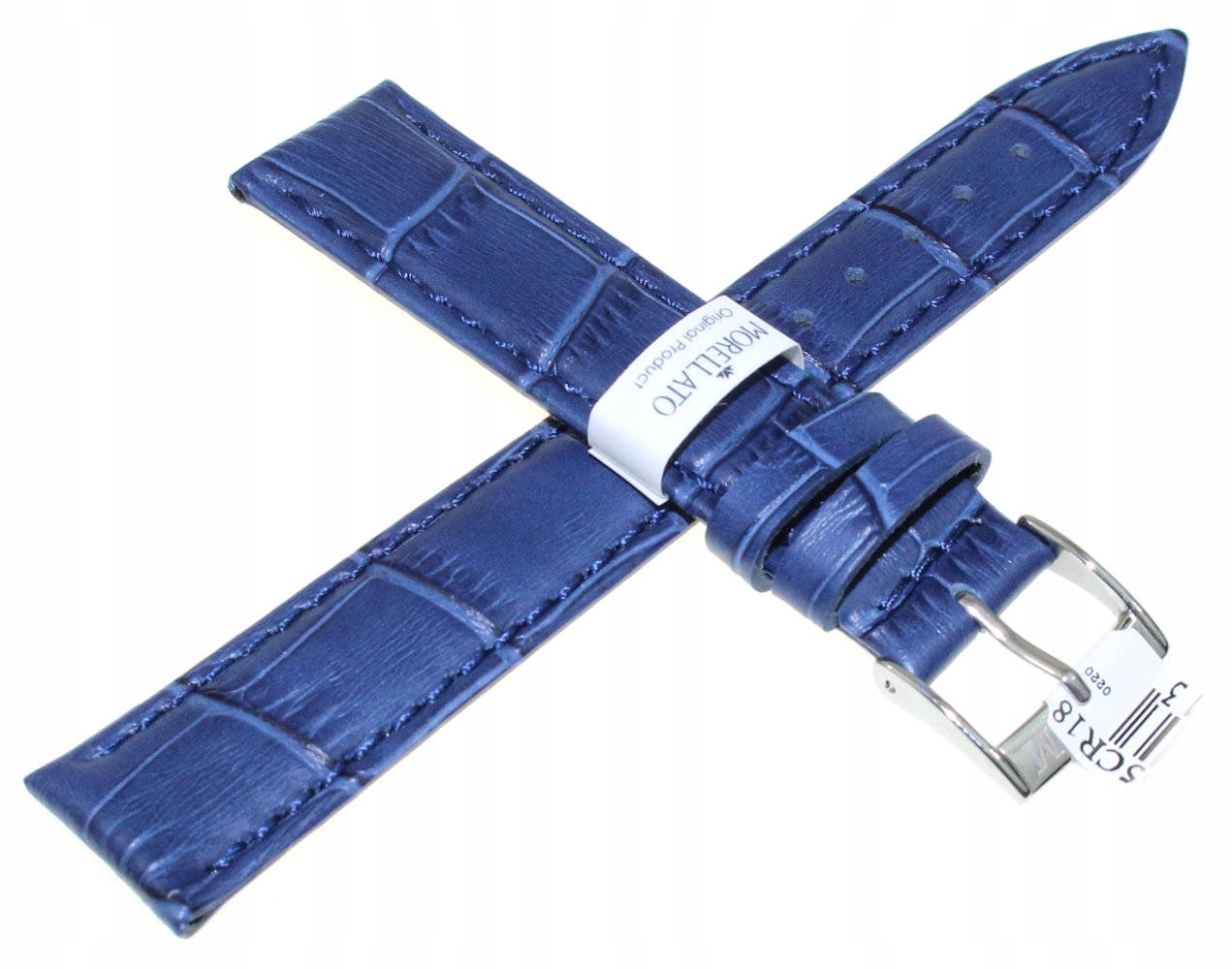 Italský Kožený Pásek 18 mm Morellato Bolle X2269