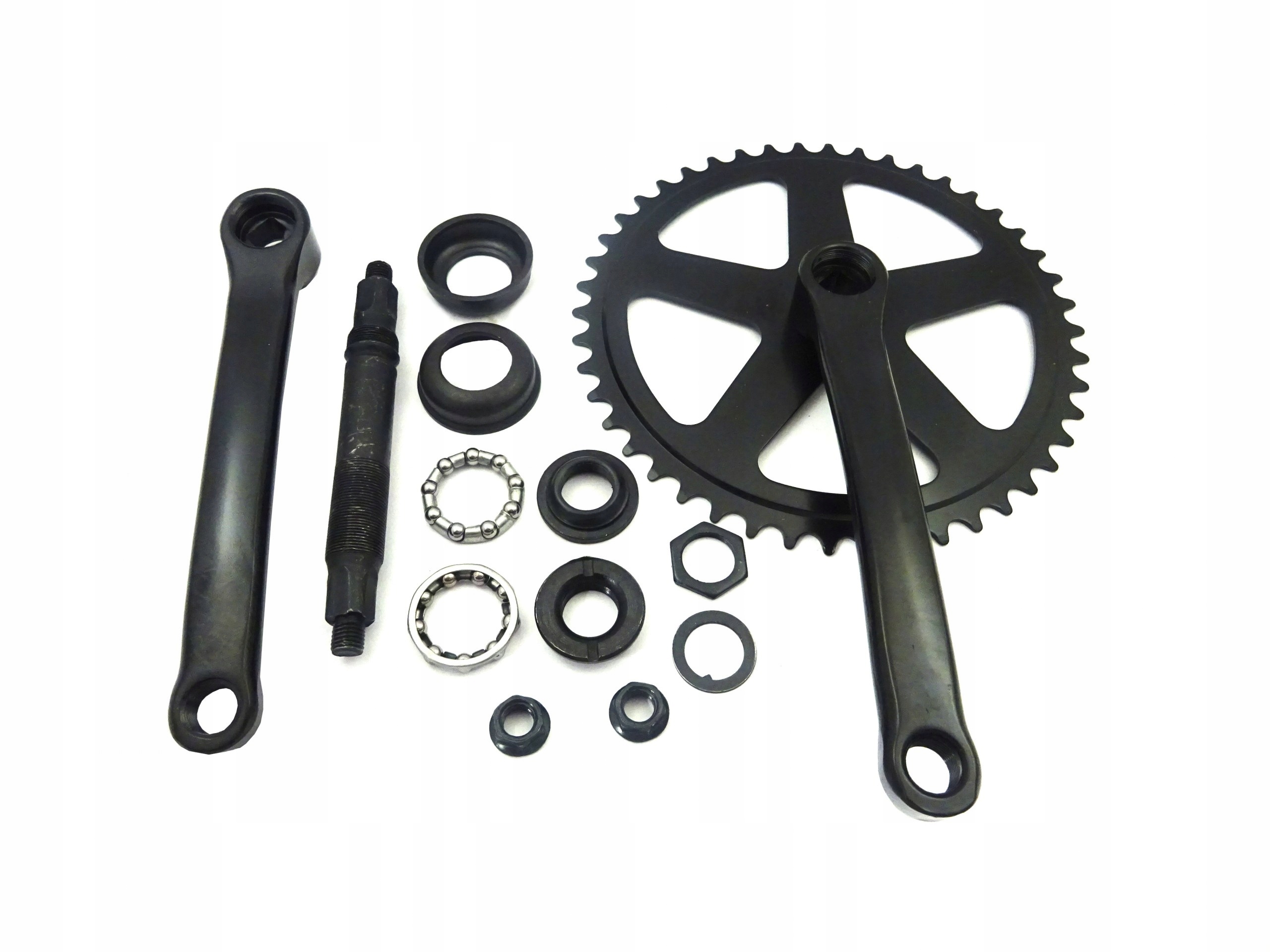 

Mechanizm Korbowy Rowerowy Z46 Stalowy Czarny