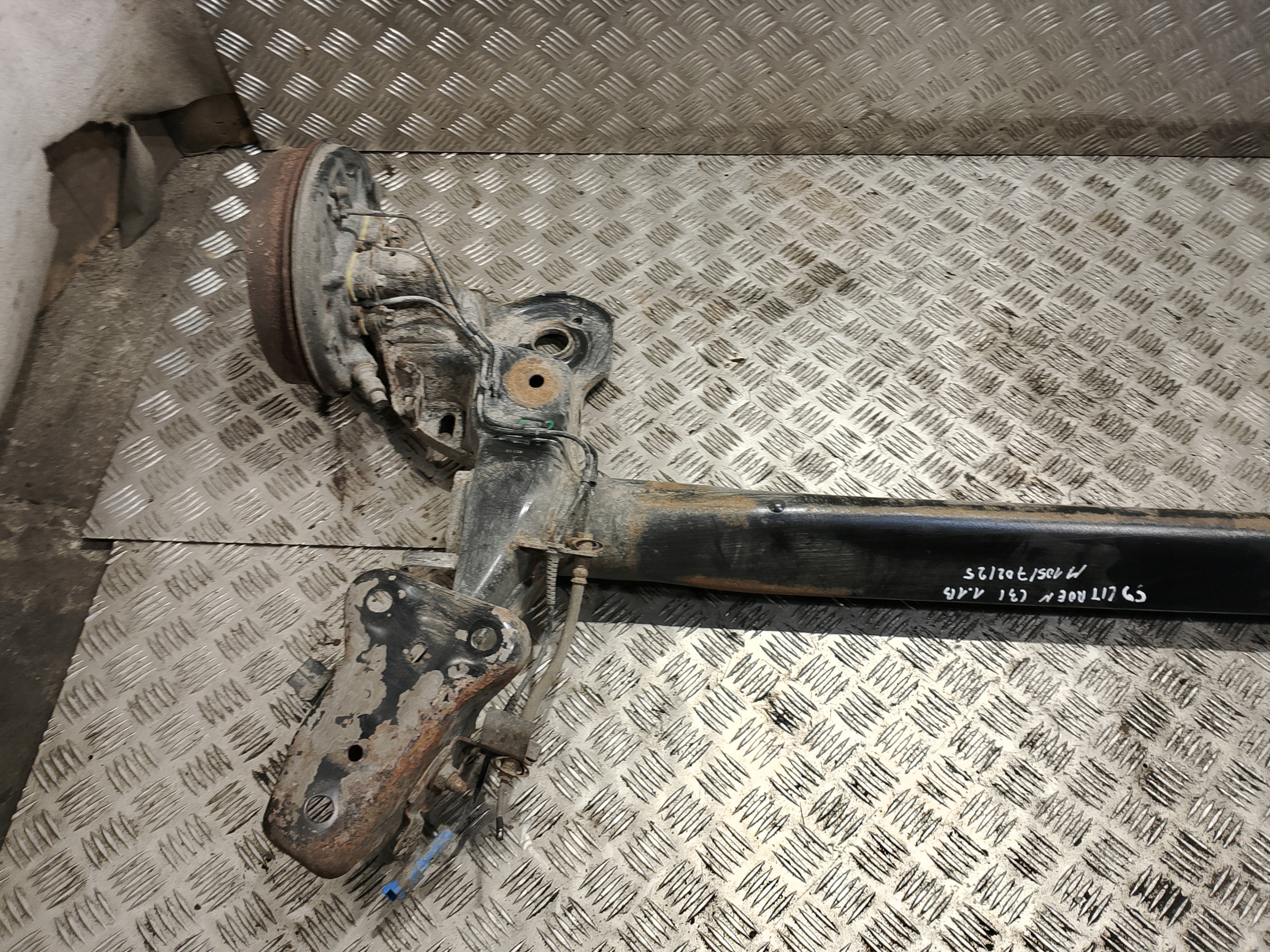 suspension beam rear axis rear CITROEN C3 and 1.1 B BEBEN BEBNY