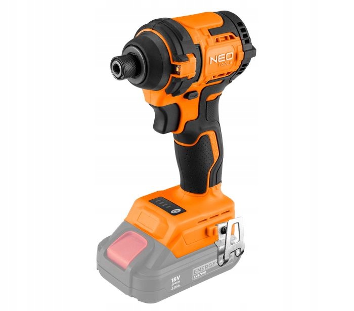 Rázový utahovák bezuhlíkový 18V 300Nm Hex 1” bez aku 04-612 Neo Tools