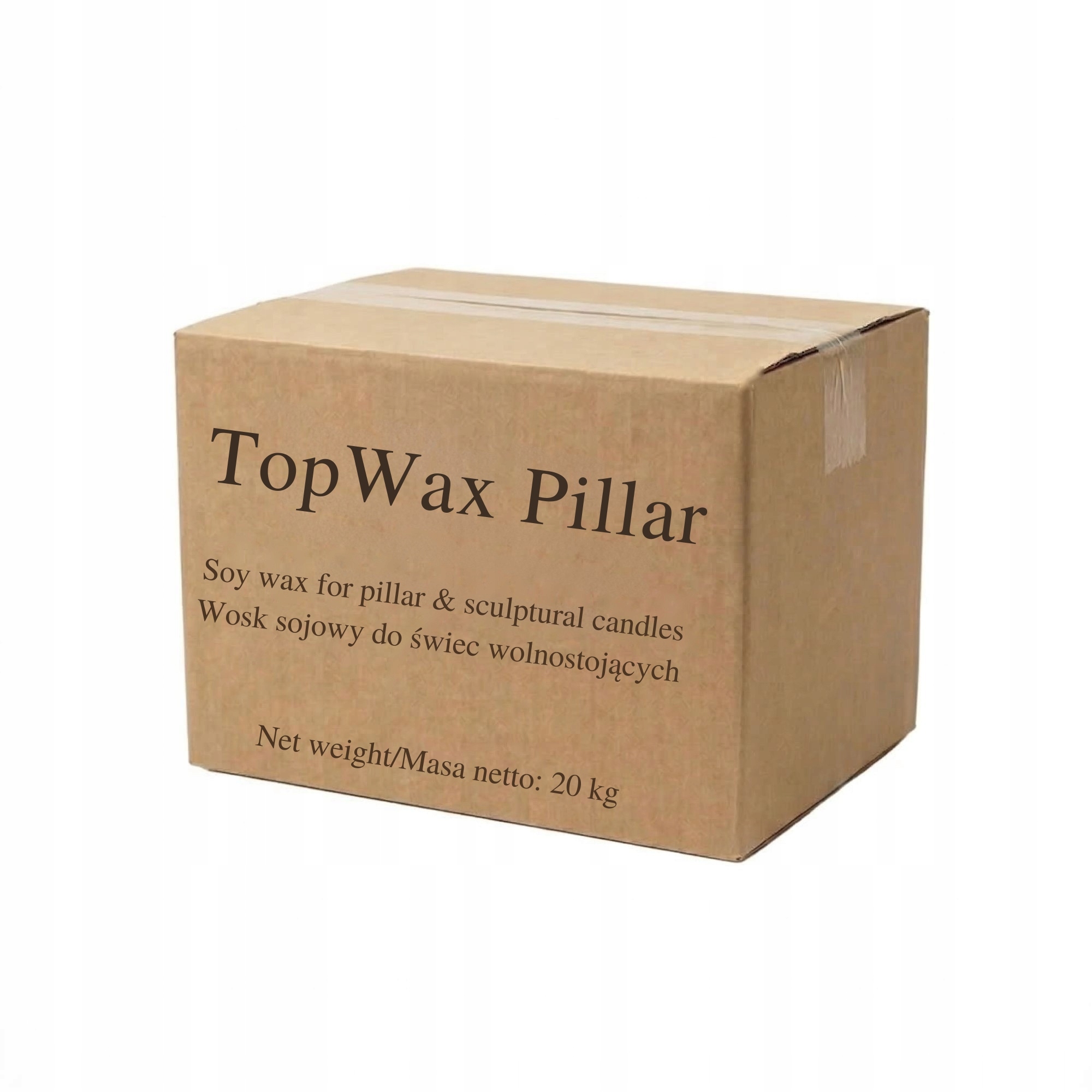 Vosk TopWax Pillar 20 kg pro volně stojící svíčky
