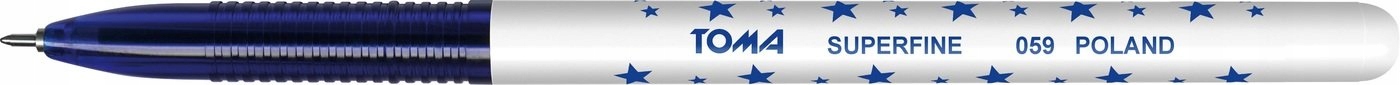 Długopis Toma Superfine TO-059 niebieski