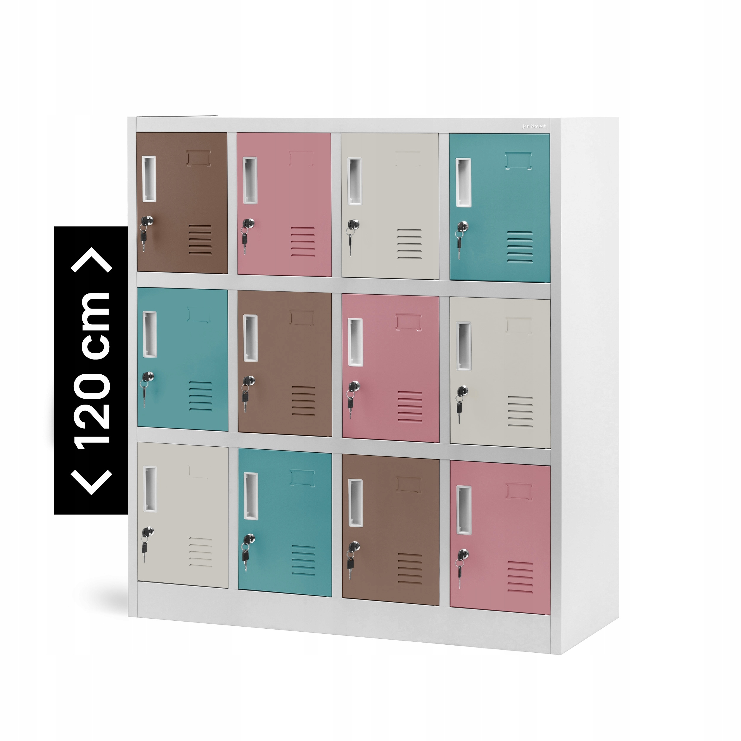 Sociální skříň do předškolního schránku Jan Nowak Ola pastelová