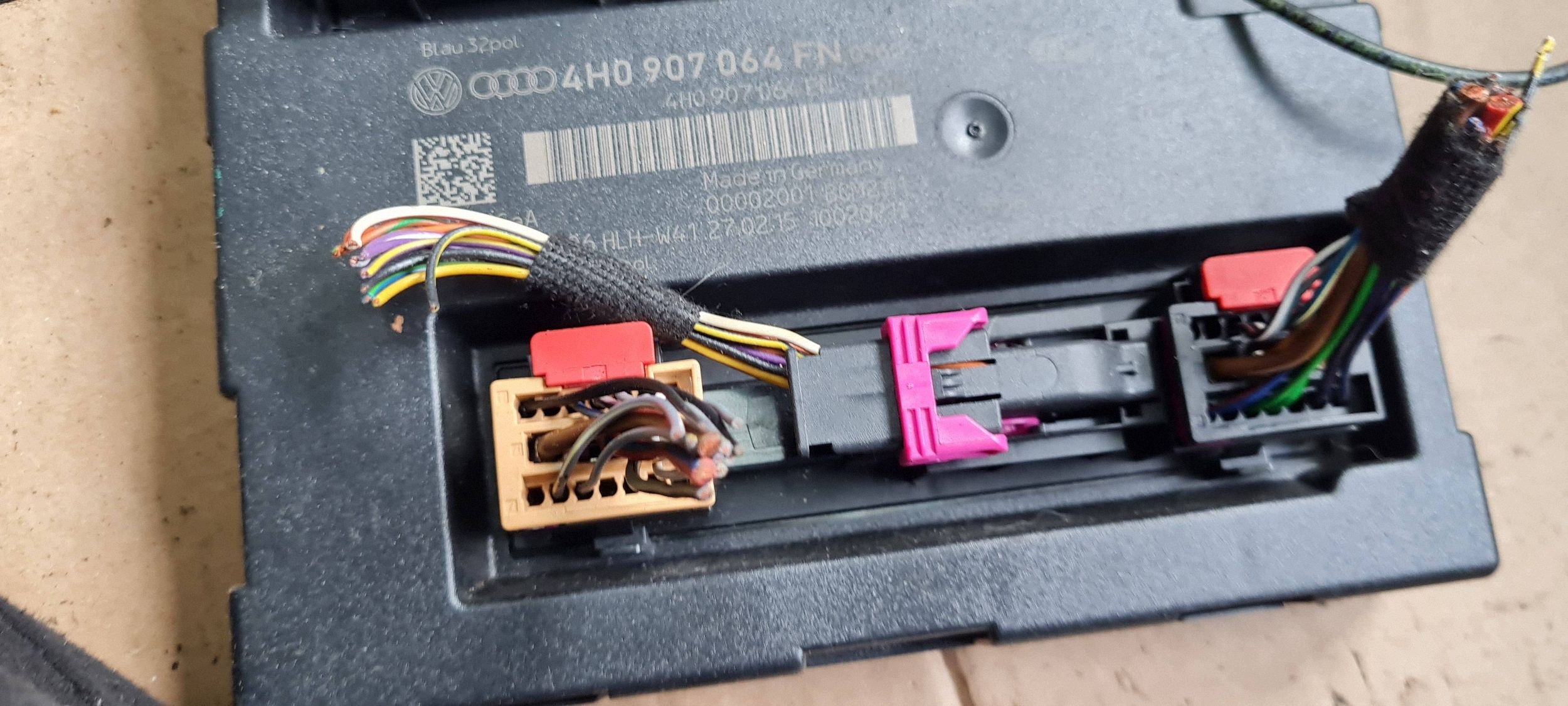 A6 C7 4G LIFT module control unit KOMFORTU 4H0907064FN A7 4G