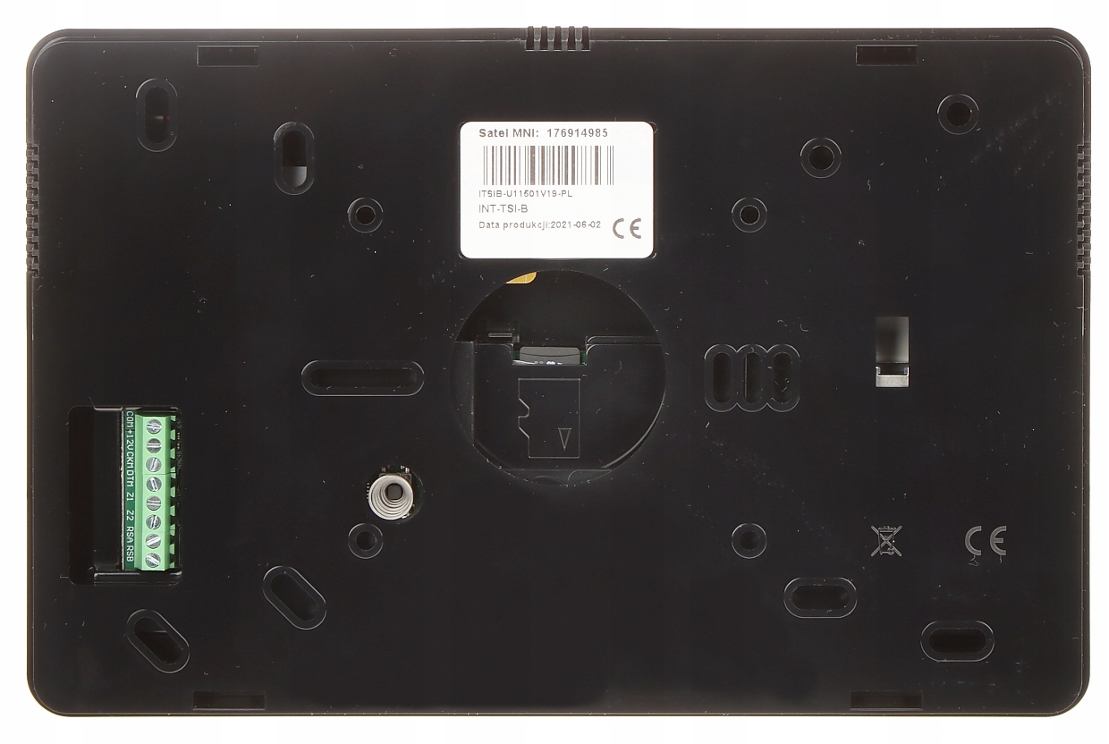 Manipulator z ekranem dotykowym 7' Satel INT-TSI-B Typ alarmu przewodowy