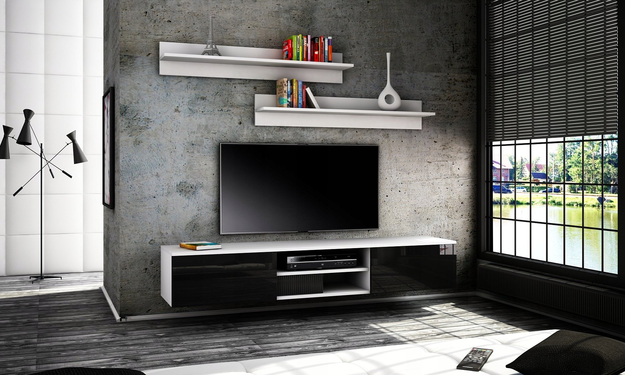 SZAFKA WISZĄCA RTV 180 POŁYSK, RÓŻNE KOLORY! HIT!! Liczba drzwi 2