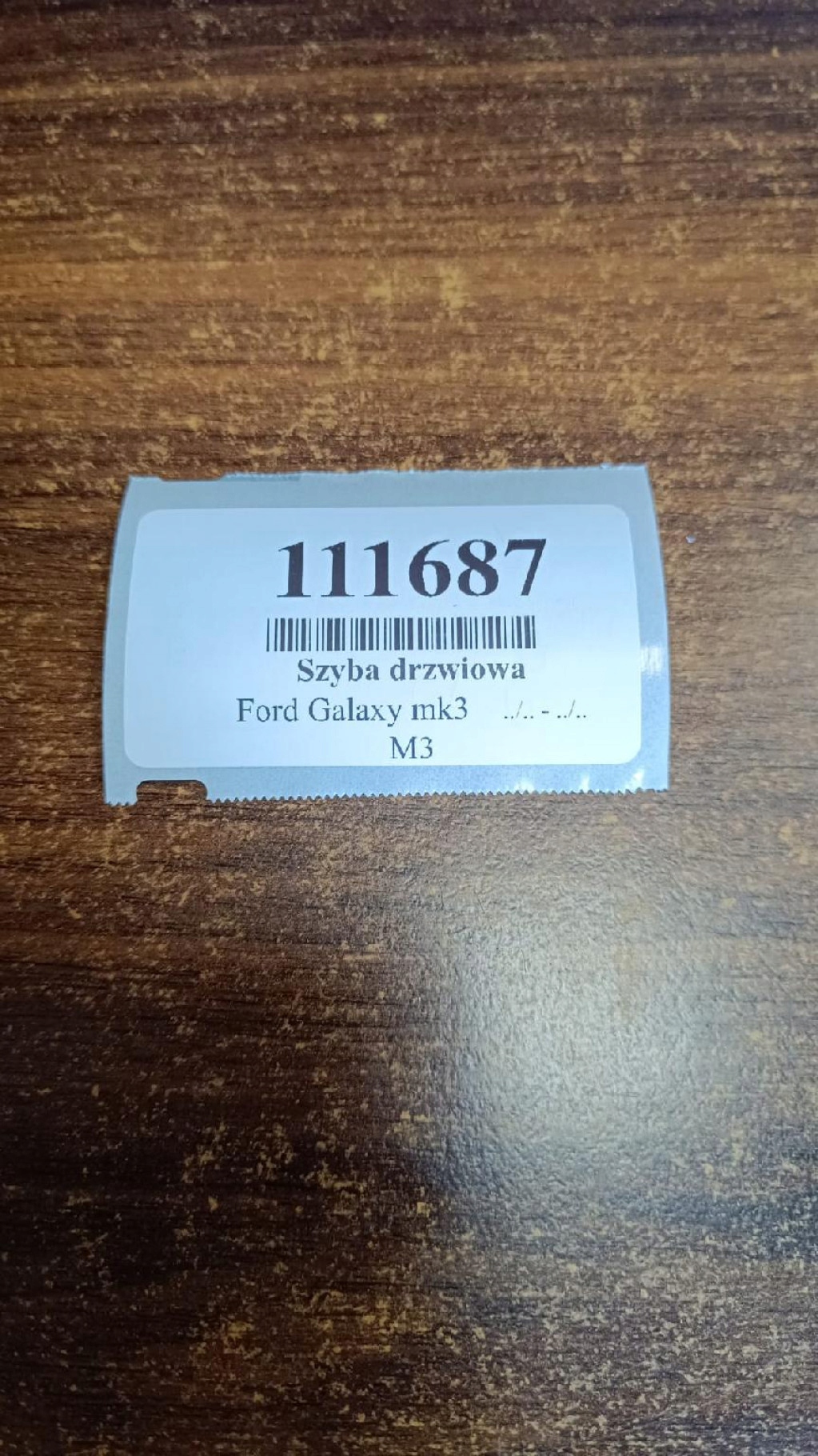 FORD GALAXY MK3 window door right front