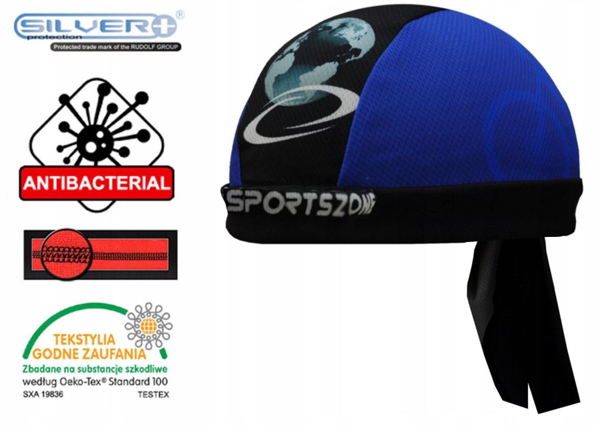 B CZAPKA DO BIEGANIA BANDANA CHUSTA NA GŁOWĘ MĘSKA Rodzaj inny
