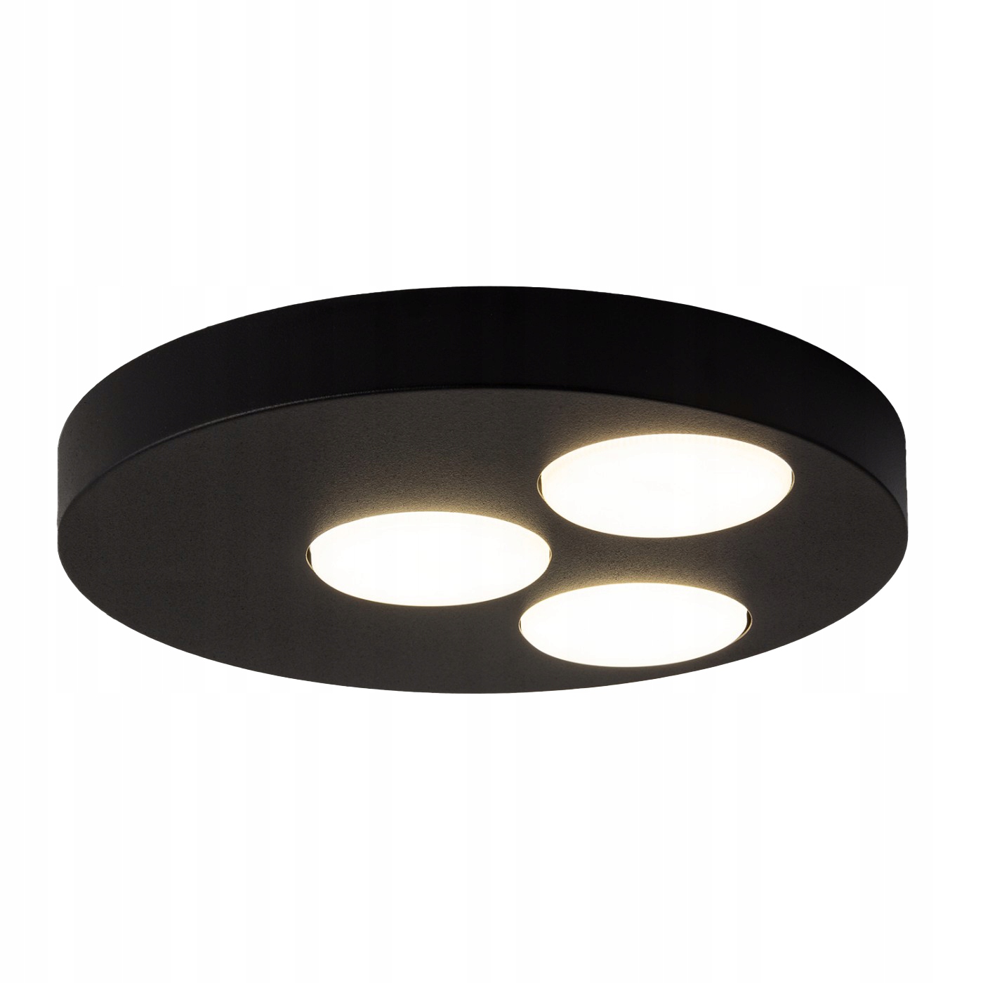 Stropní Svítidlo Stropní Svítidlo Sigma Bros III Černá Kulatý 3x GX53 max 12 W
