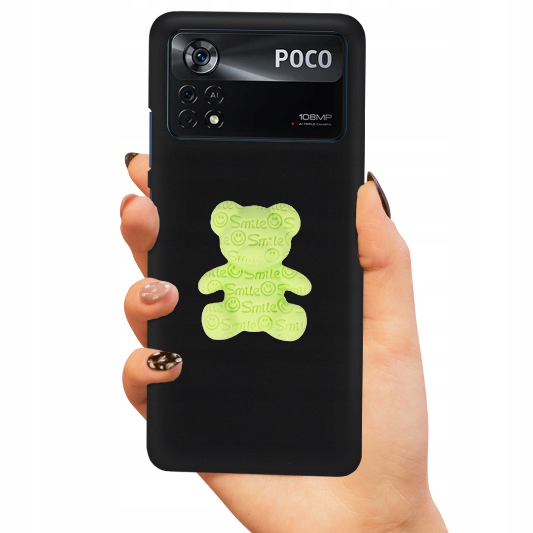 Puzdro Pre Matný Xiaomi Poco X4 Pro 5G Case Medvedík 3D