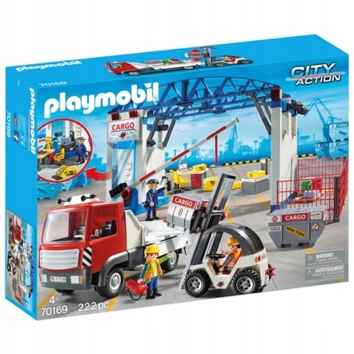 

Playmobil 70169 Plac Przeładunjowy Cargo