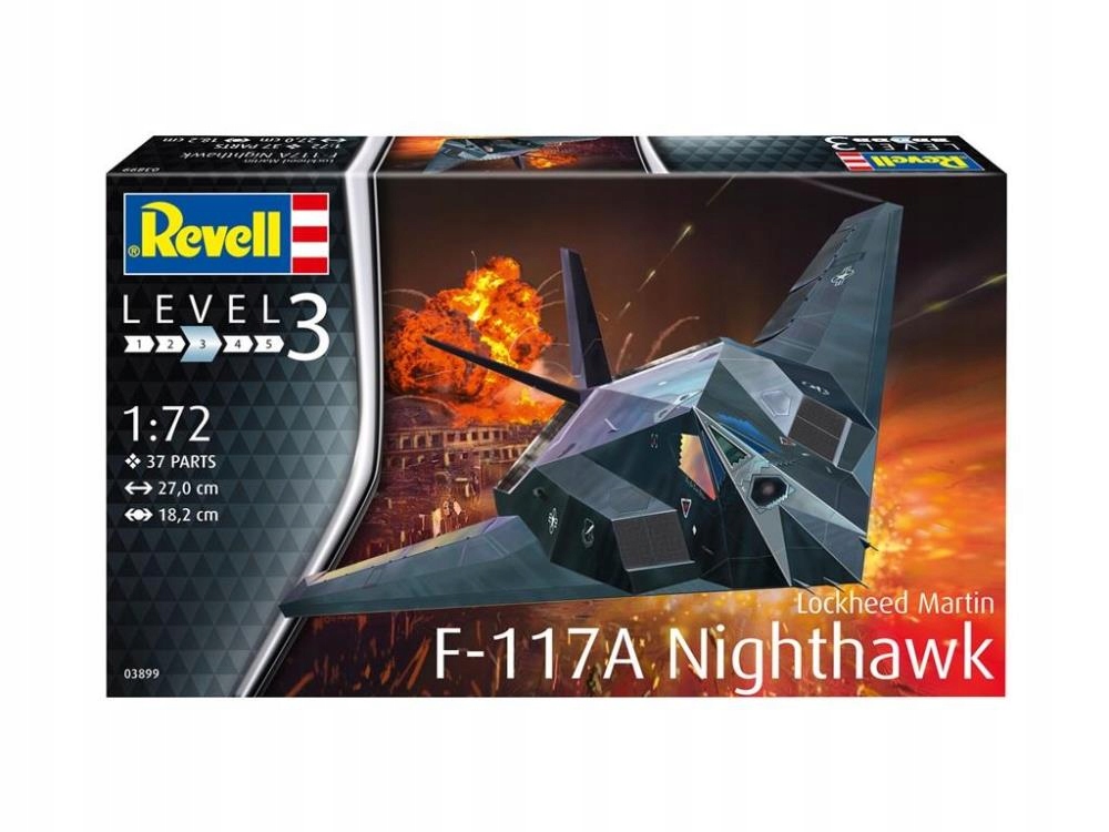 Letadlo 1:72 F-117 Stealth Fighter