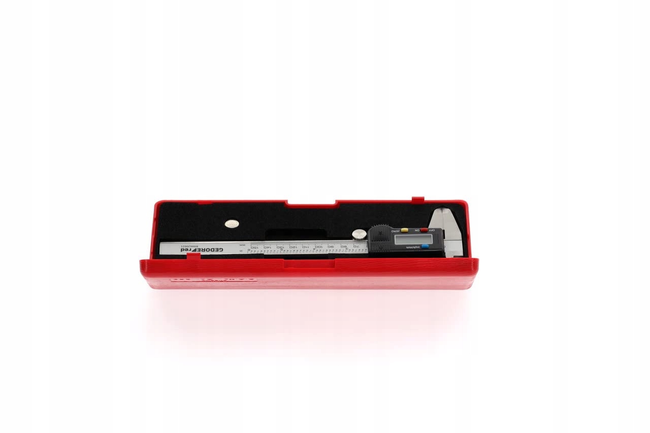 GEDORE Red Cyfrowy Suwmiarka Mm Cal Wyświetlacz Zakres 153 Mm 6 Cal Pomiar — miniatura 3
