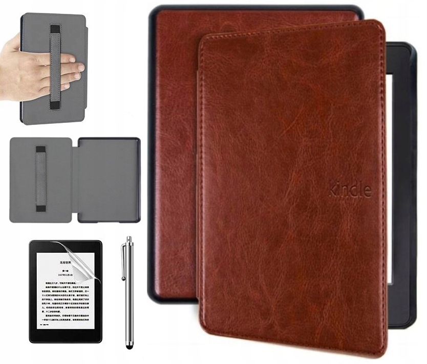 

Skórzane Etui Uchwyt do Amazon Kindle 10 Touch