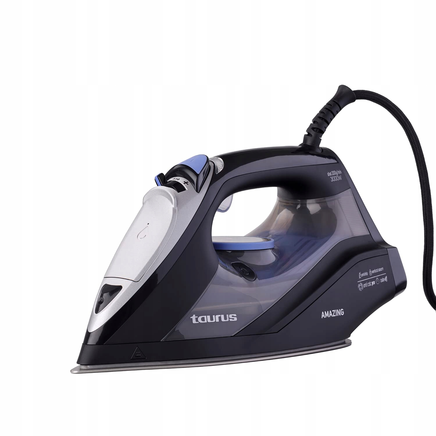 TAURUS Żelazko Parowe 3000W ECO Tryb Precyzyjna Końcówka