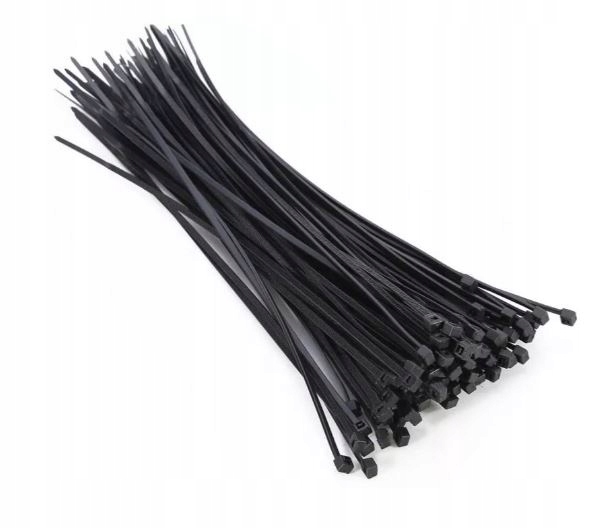 

Opaska Zaciskowa Kablowa 364x4,8 100szt czarna Uv