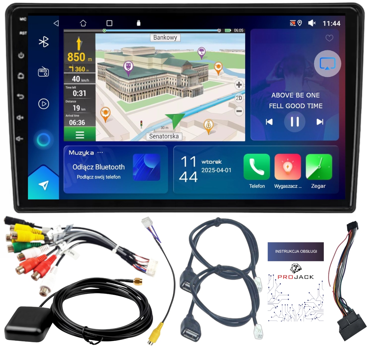 Autorádio Gps Ford C-max Kuga Focus S-max Android 2GB 64GB