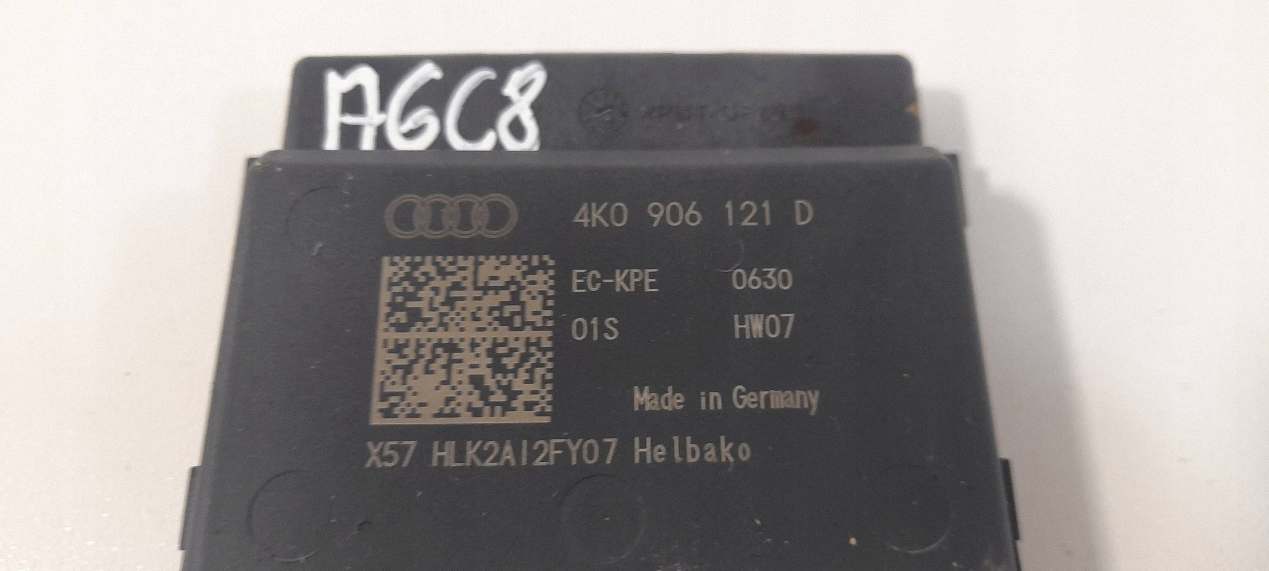 Audi A6 S6 C8 4K unité de commande électronique uce pompe carburant 4K0906121D (AU155)