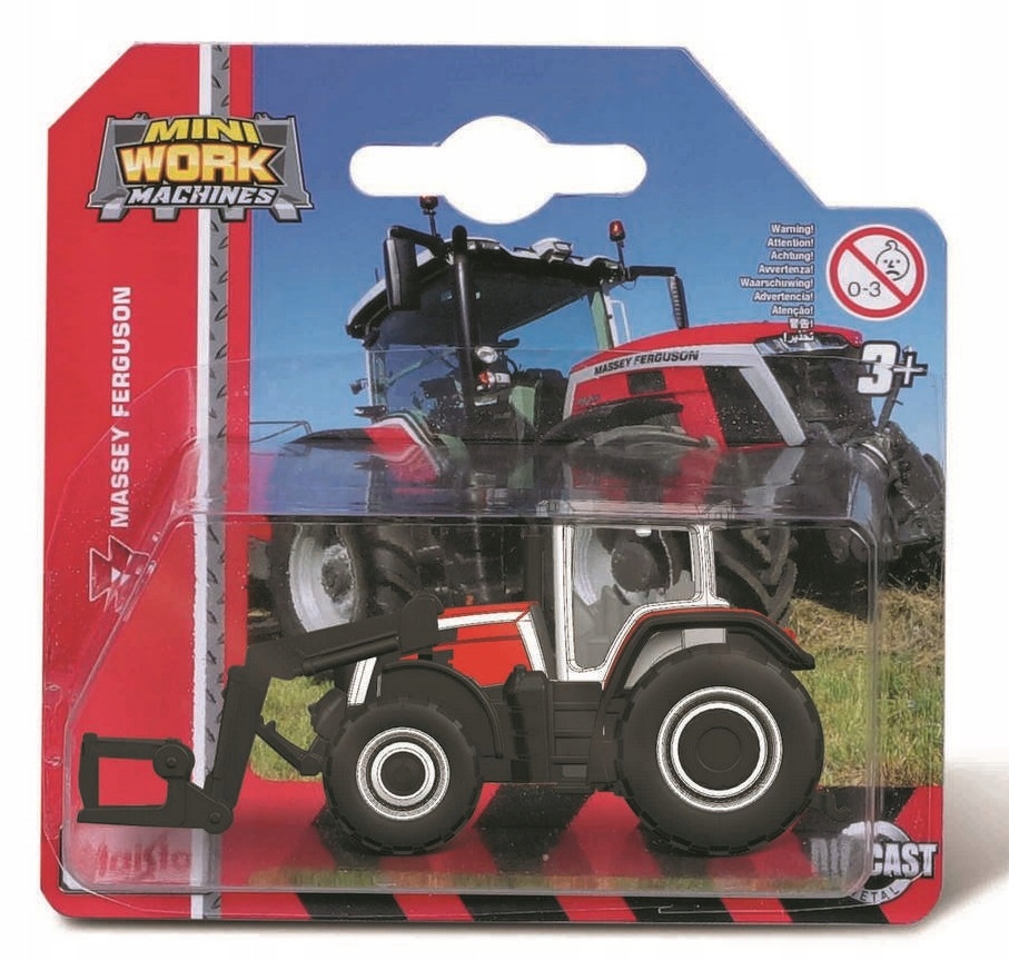 

Maisto Traktor spychacz Ferguson 7 cm w blistrze