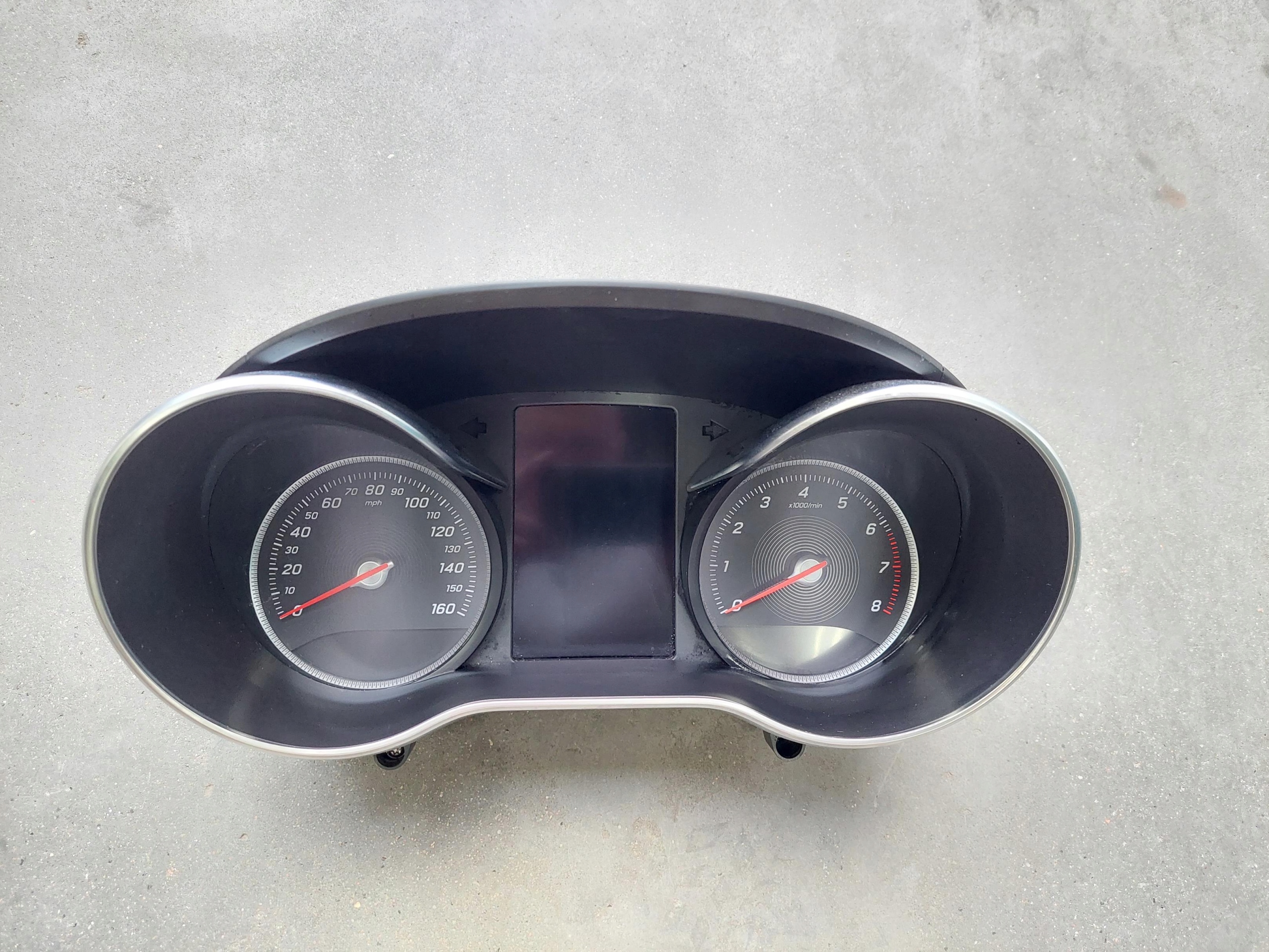 dials dials display A2059008829 MERCEDES C 350 W205 2.0 CGI HYBRID
