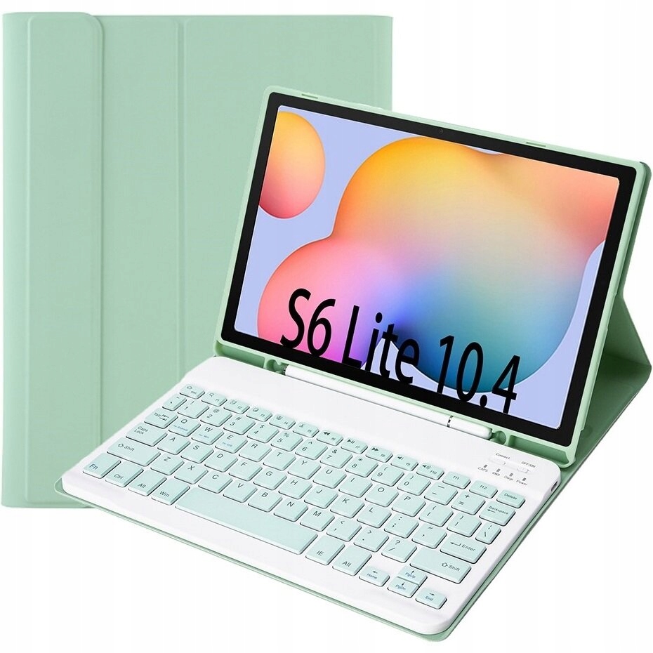 Pouzdro S Bluetooth Klávesnicí Pro Samsung Galaxy Tab S 6 Lite 2020/2022/2024
