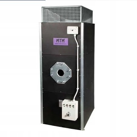 Ohřívač vzduchu kamna Mp 80 s hořákem Multi Oil 80-104 kW