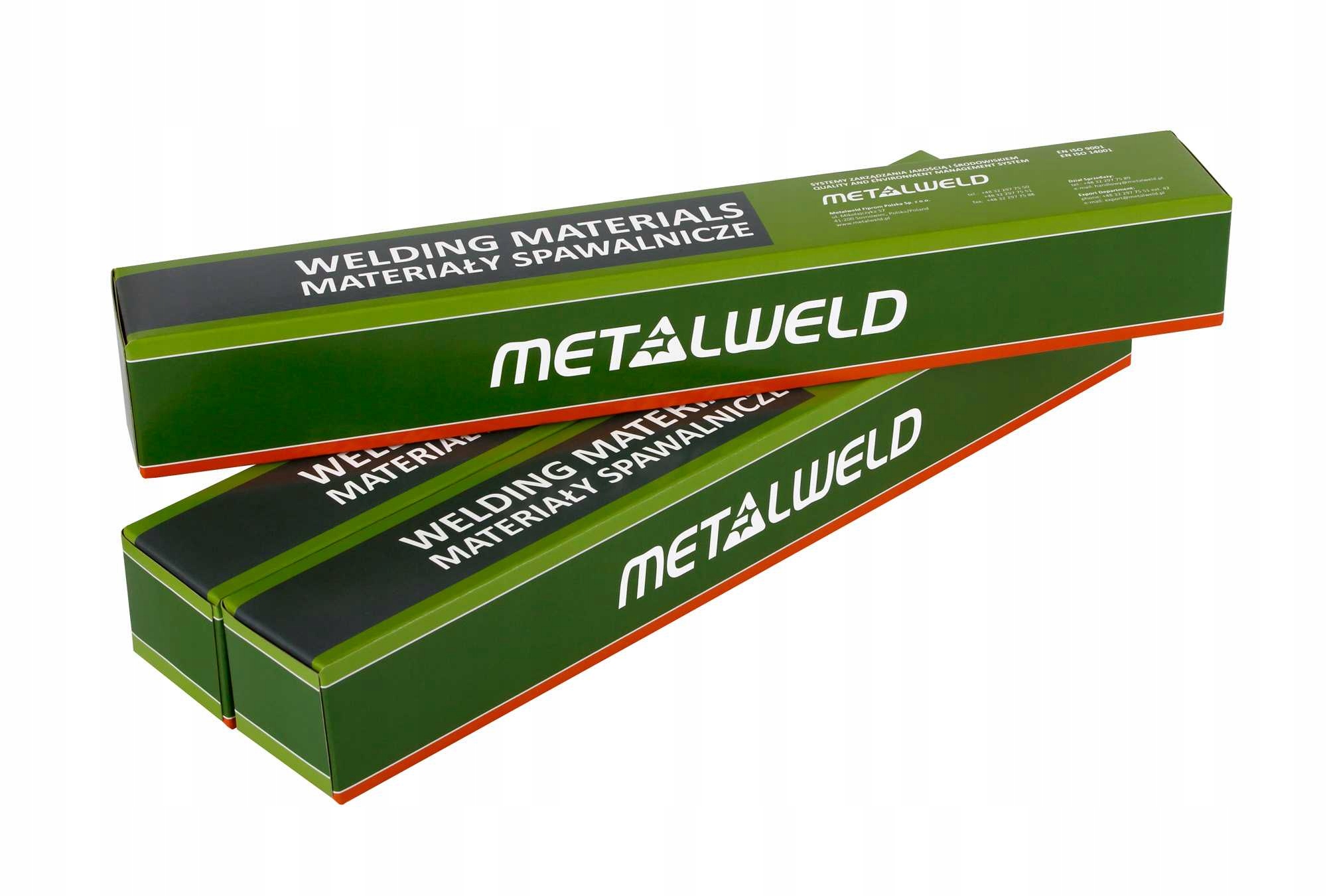 Elektrody Zasadowe BASOWELD 50 50 4,5kg Metalweld