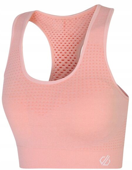 STANIK SPORTOWY BIUSTONOSZ DARE2B DWU354 GIG pomarańczowy S