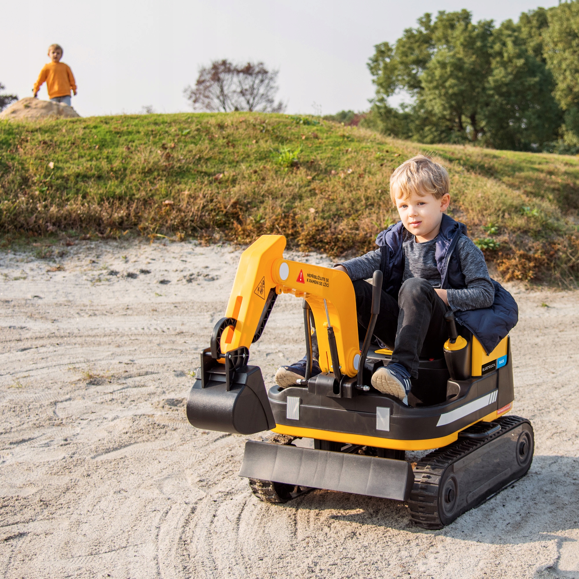 Dziecięca koparka elektryczna BLUETOUCH