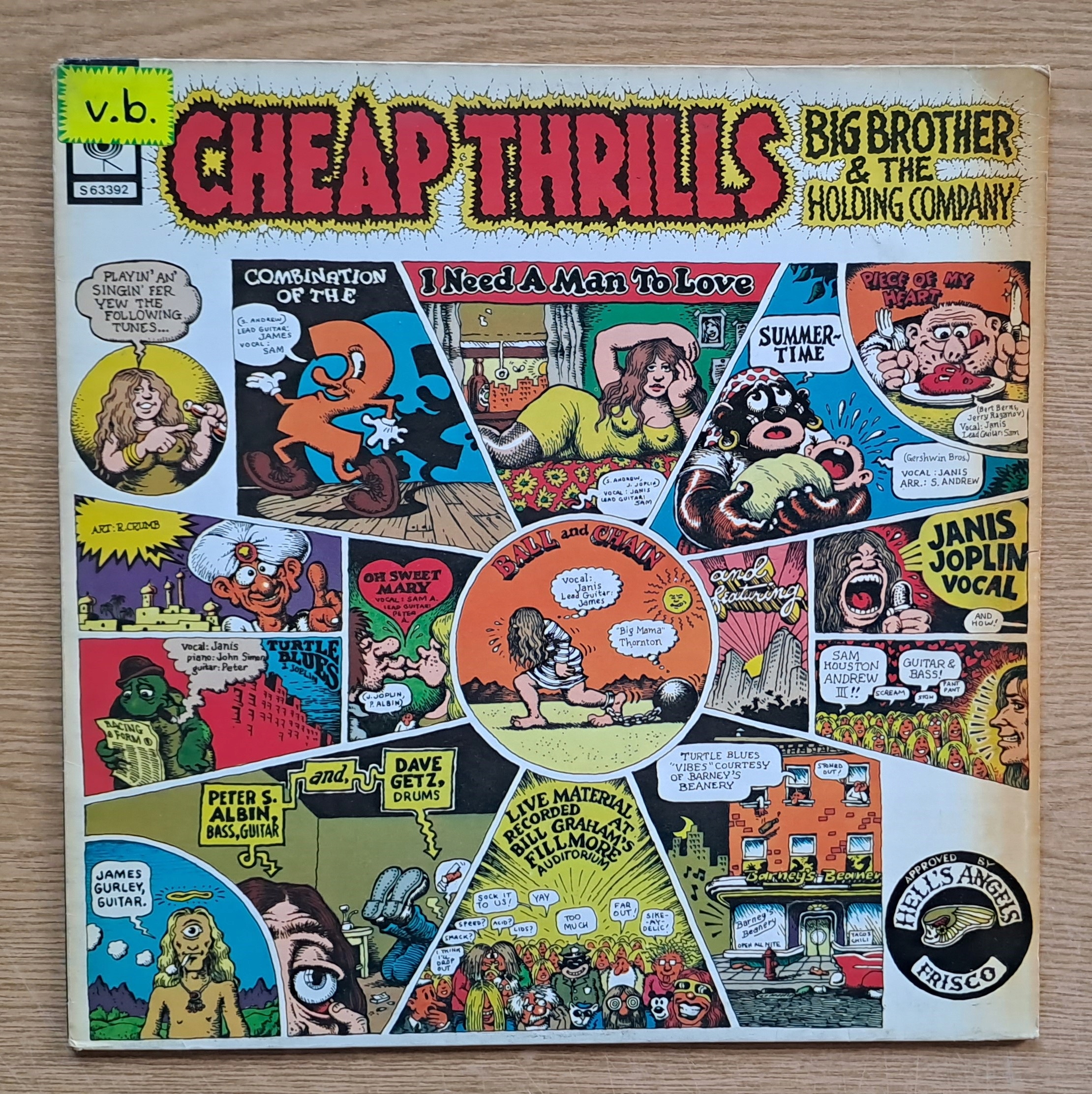 その他 LP/GF Big Brother Cheap Thrills MOVLP464 MUSIC ON VINYL Europe /00400 Big Brother The Holding Company Cheap Thrills - Niska cena