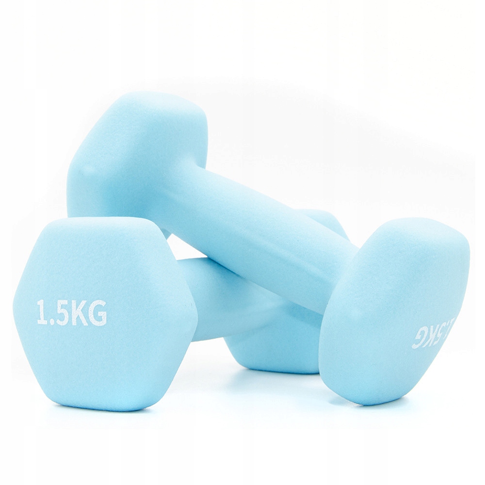 Zestaw ciężarki żeliwne hantle hantelki 2x1,5kg molti Model HN001