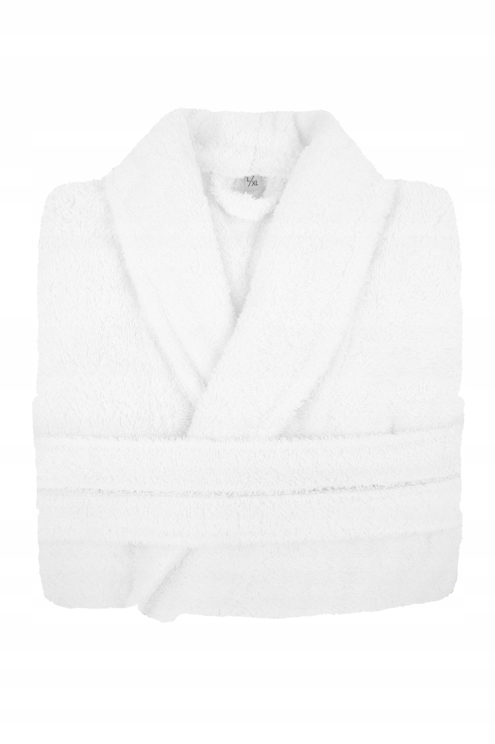 Unisex Bavlněný Hotelový Župan Pro Muže, Prestiž, Velikost L/XL, Barva Bílá