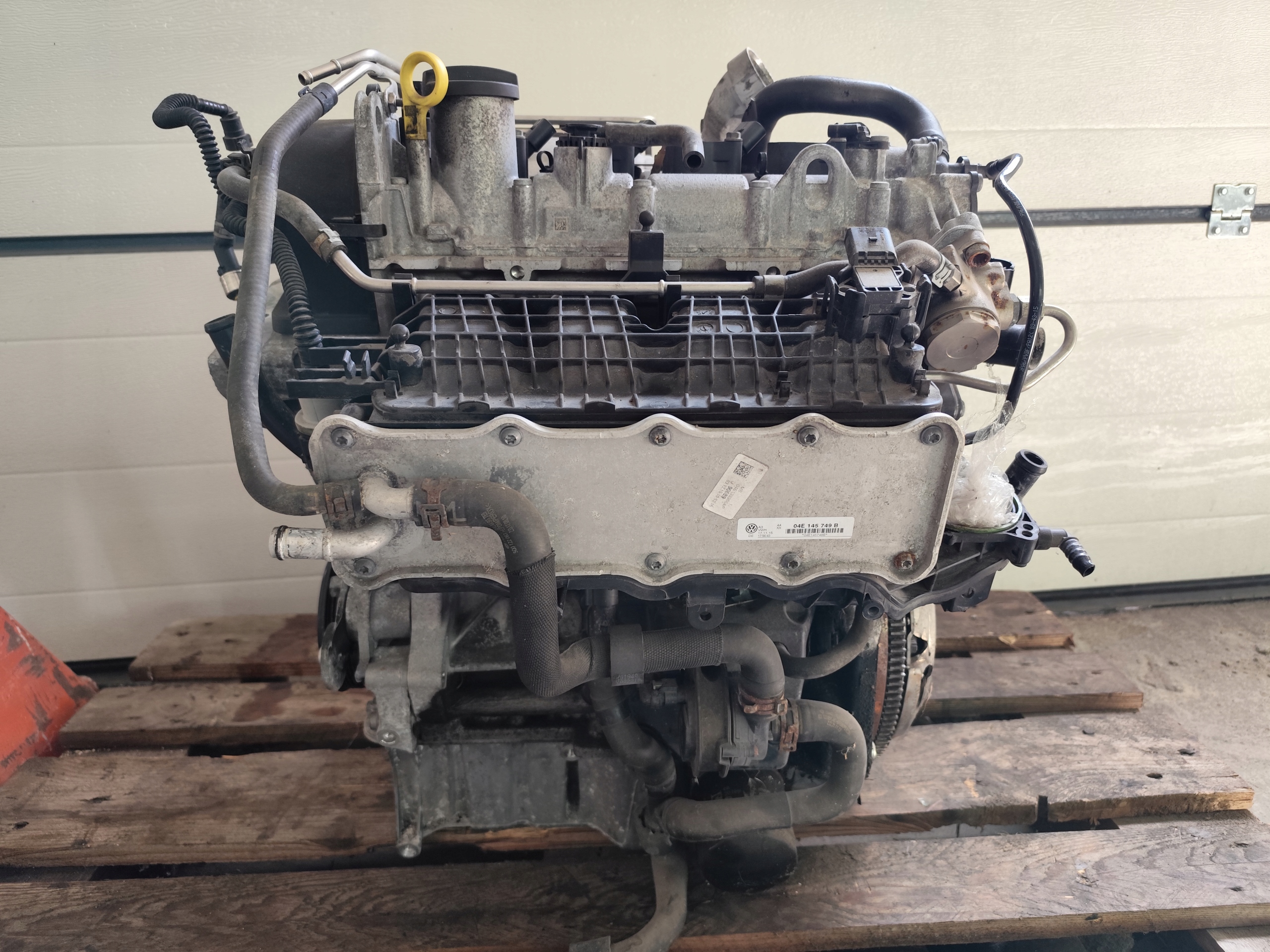 SKODA FABIA III 2015 1.2TSI engine CJZ 120 TYS KM
