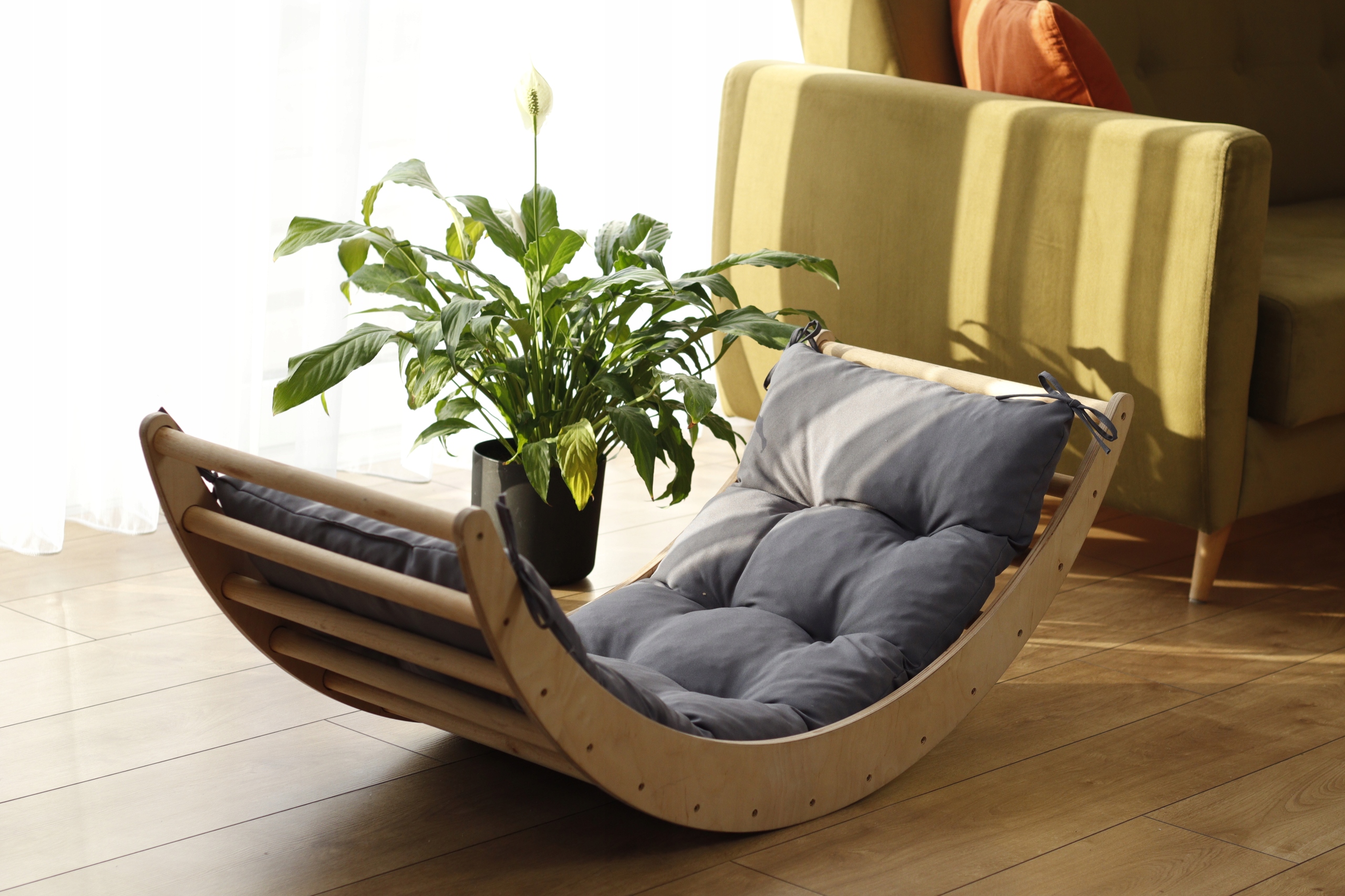 Poduszka na bujak Montessori RÓŻNE KOLORY M Wiek dziecka 6 m +